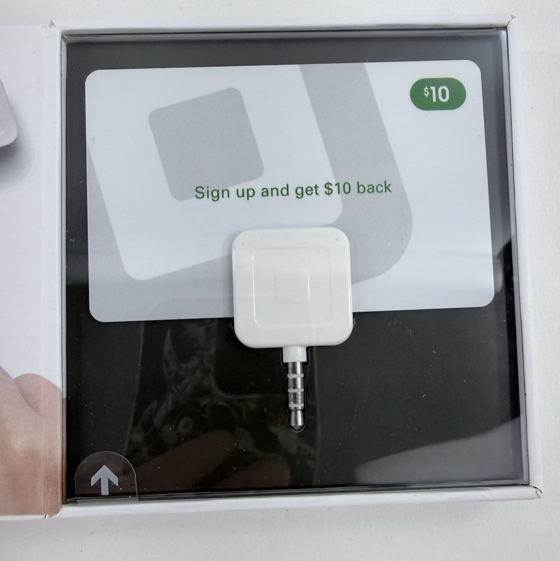 Square Credit Card Magstripe Reader for Smart Phone (3.5 mm Headset port)  - New