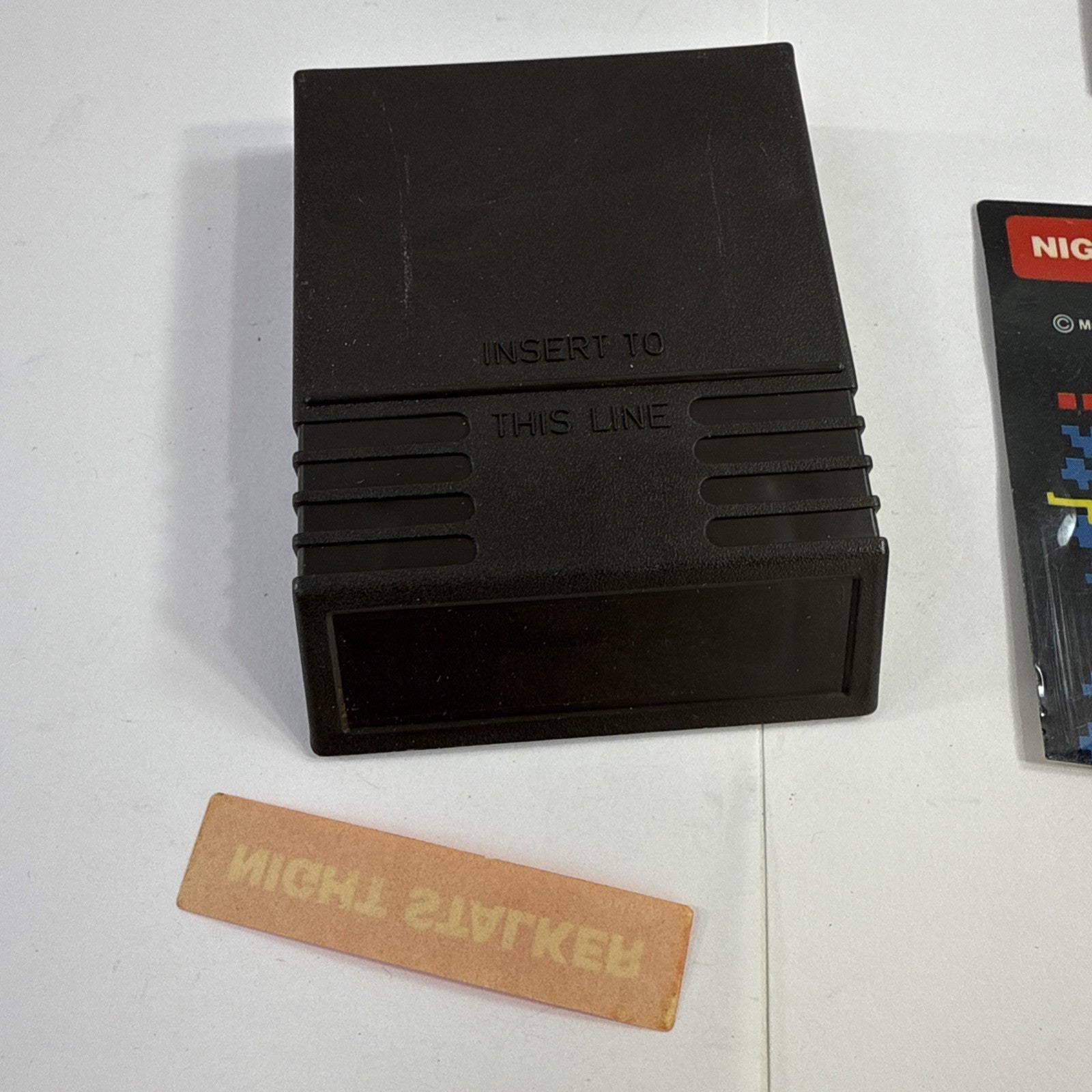 Night Stalker (Intellivision, 1982) Game Case Manual Overlays - Tested