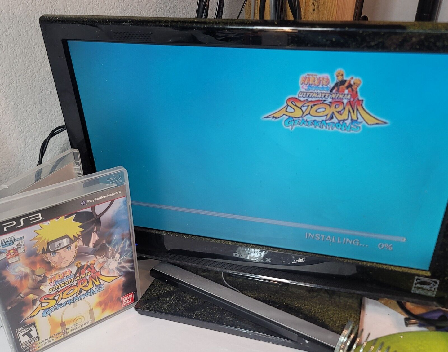 Naruto Shippuden Ultimate Ninja Storm Generations (PlayStation 3, 2012) Complete