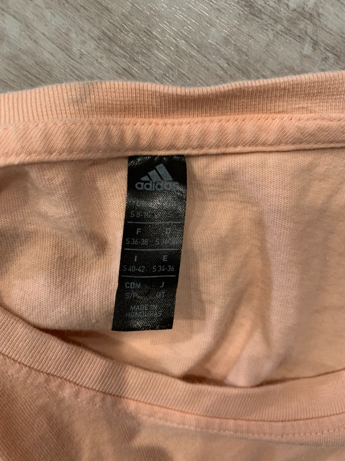 Womens Adidas Large Pink Small Long Sleeve Shirt