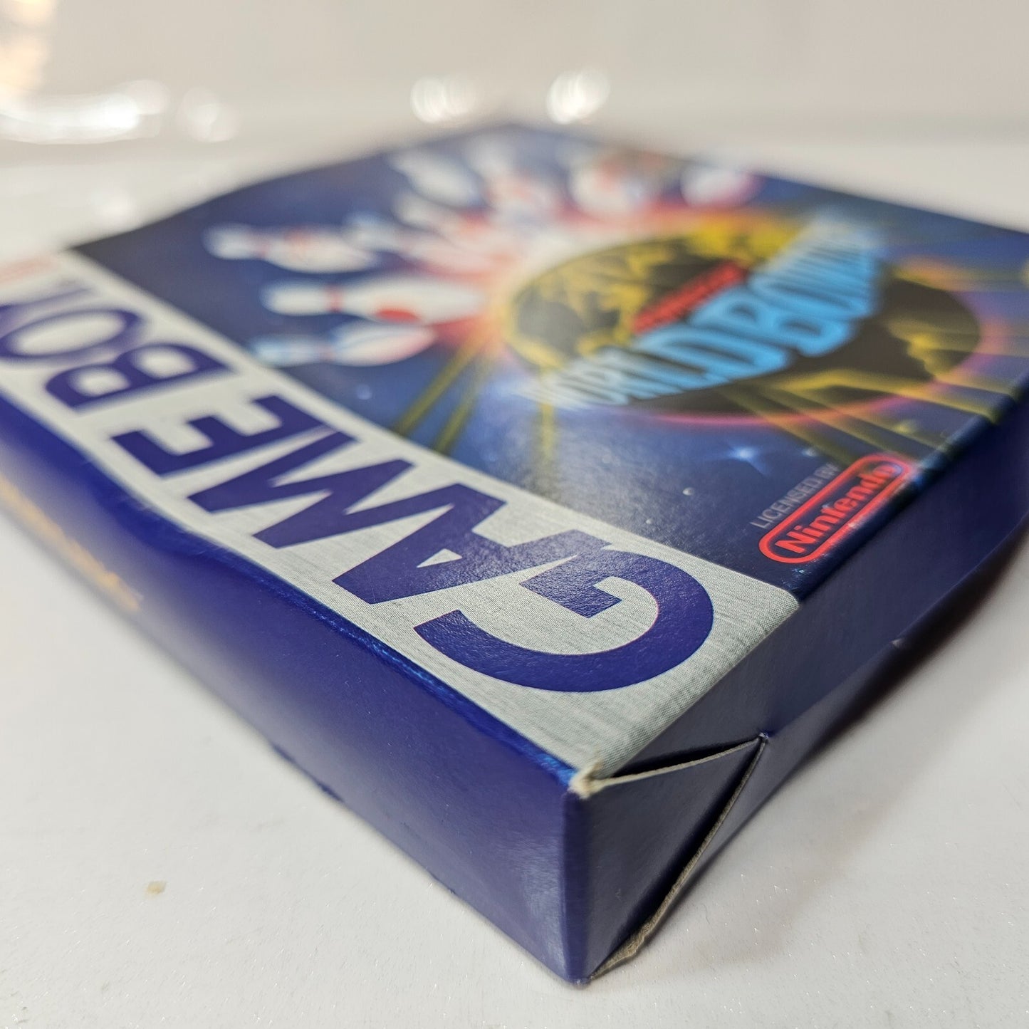 World Bowling (Nintendo Game Boy, 1990) Game Box Manual Poster Inserts - Tested