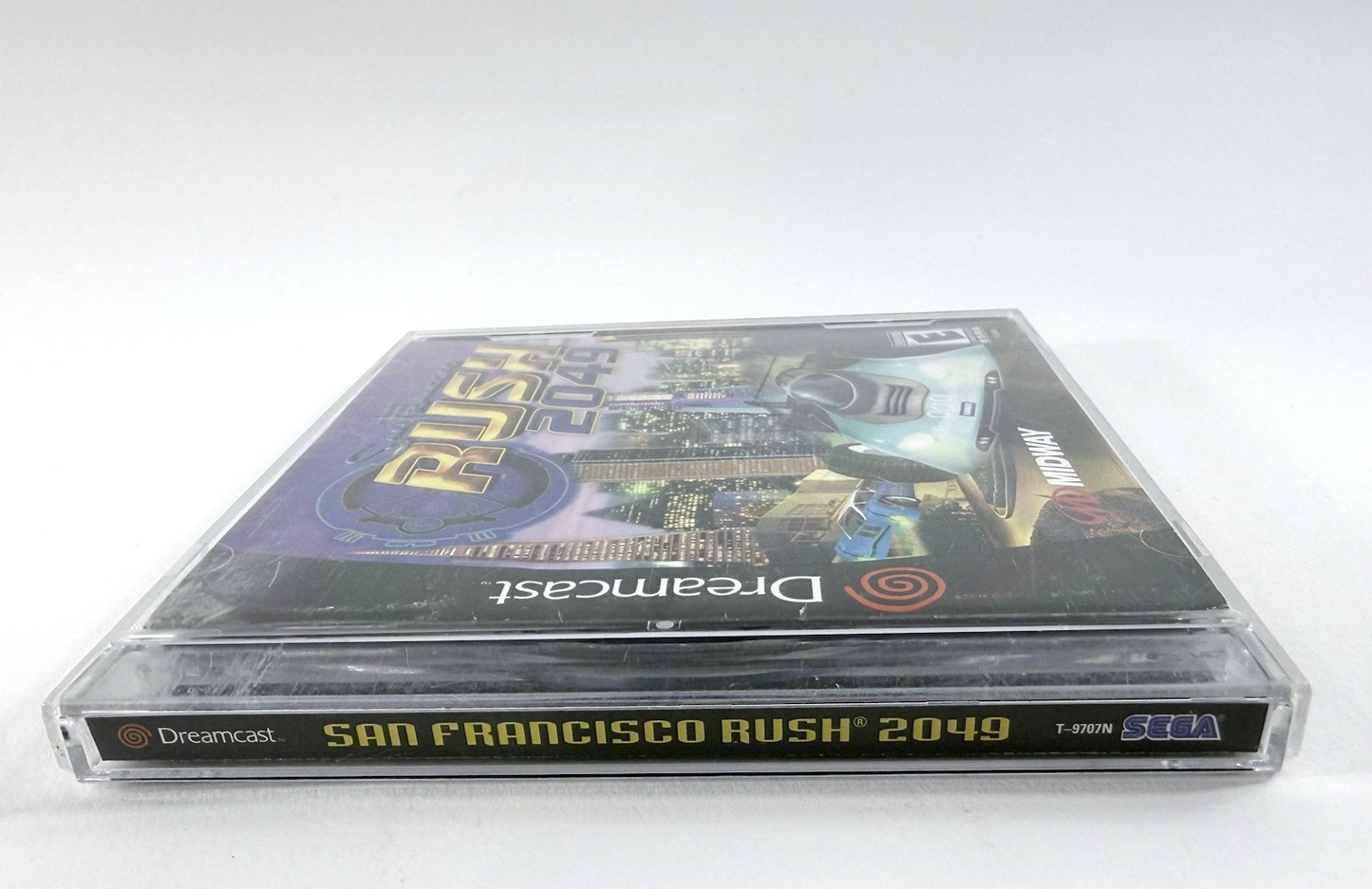 San Francisco Rush 2049 (Sega Dreamcast, 2000) Game Case Manual Registration