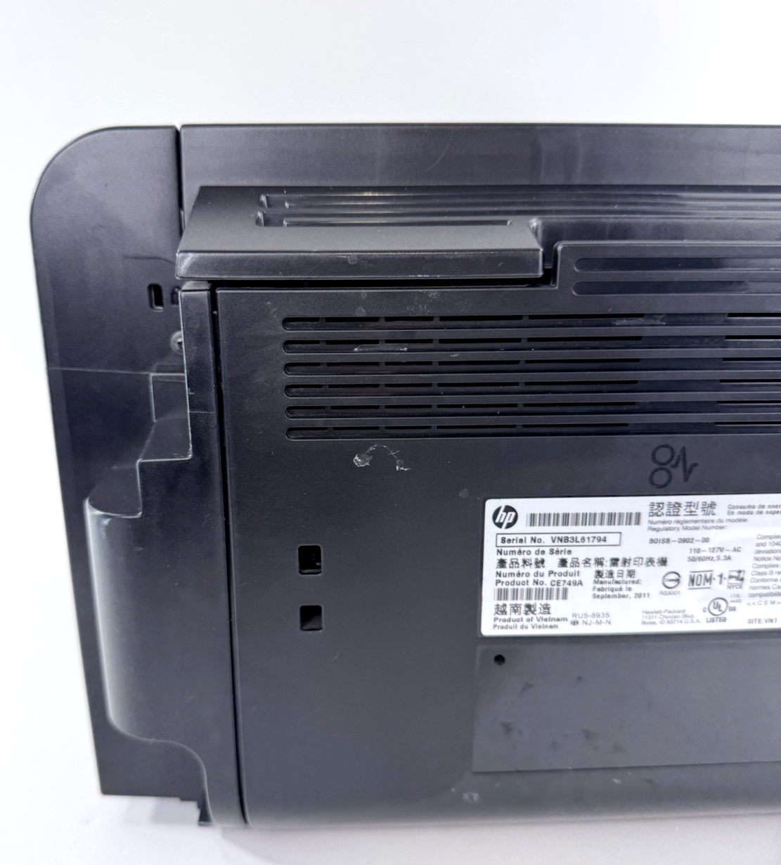 HP LaserJet Pro P1606dn Workgroup Laser Printer - Tested and Working