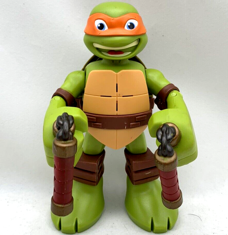 Viacom 2014 Teenage Mutant Ninja Turtles 6” Michelangelo Action Figure