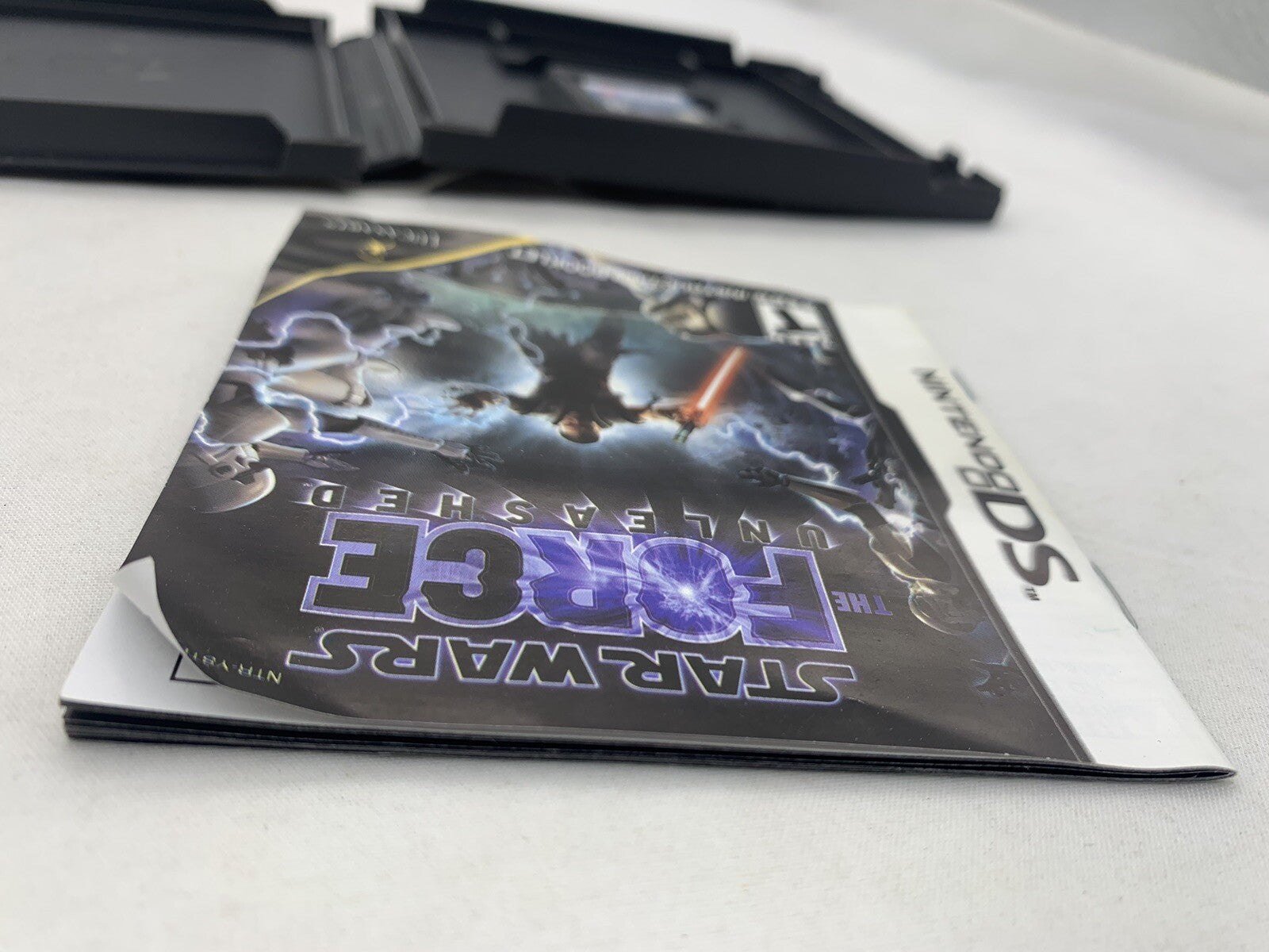 Star Wars: The Force Unleashed (Nintendo DS, 2008) Case Manual Insert - No Game