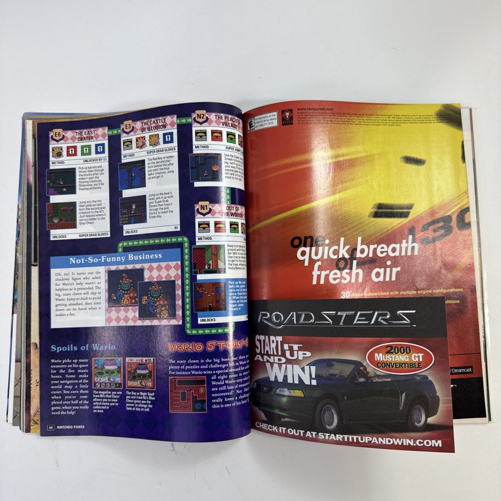 Nintendo Power Magazine Vol. 133 (June, 2000) w/Aidyn Chronicles Poster, Comic