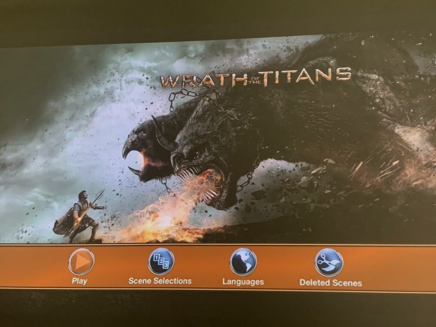 Clash of the Titans (DVD, 1981) w/Clash of the Titans 2010 & Wrath of the Titans