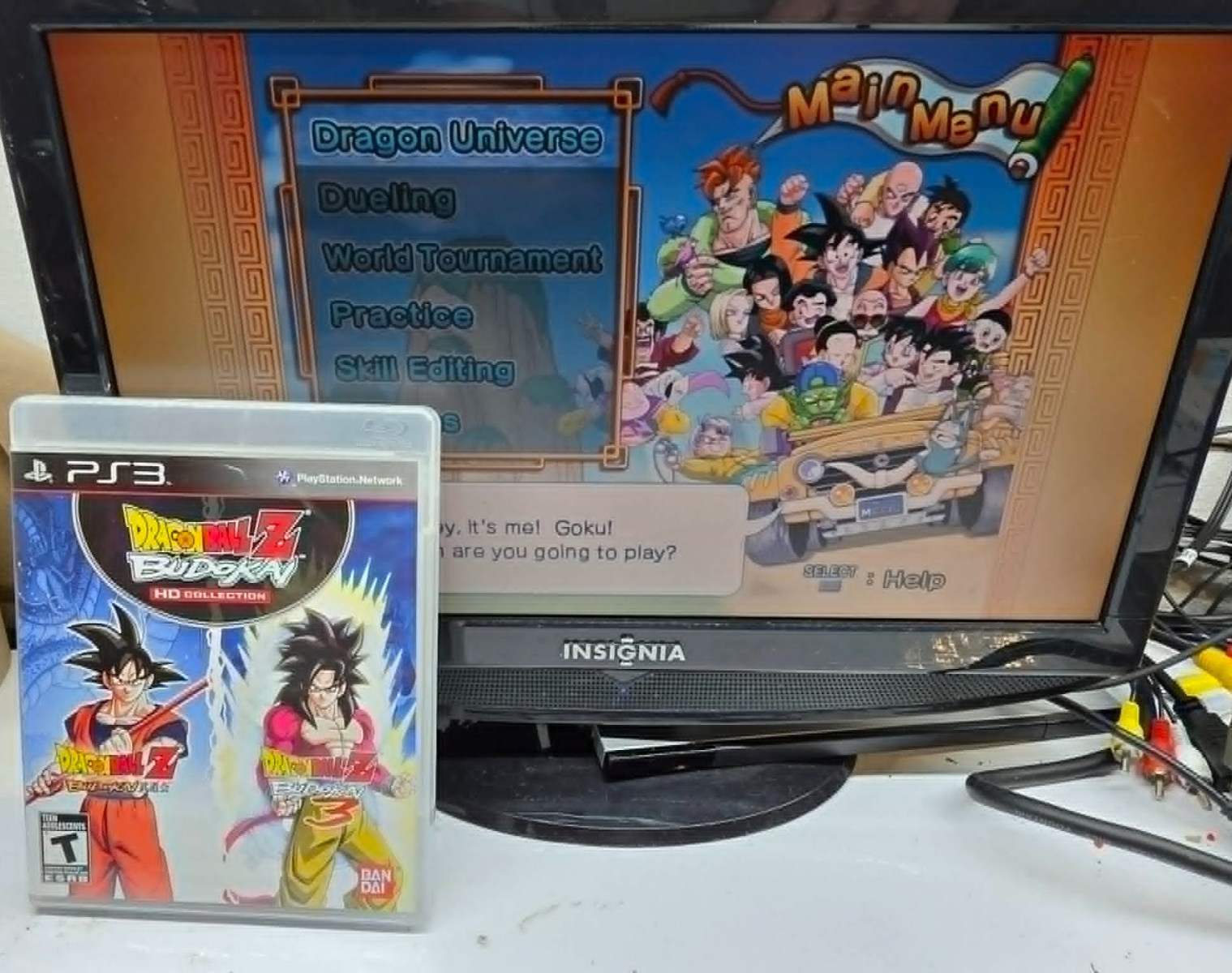 Dragon Ball Z: Budokai HD Collection (Sony PlayStation 3, 2012) Game Case Manual