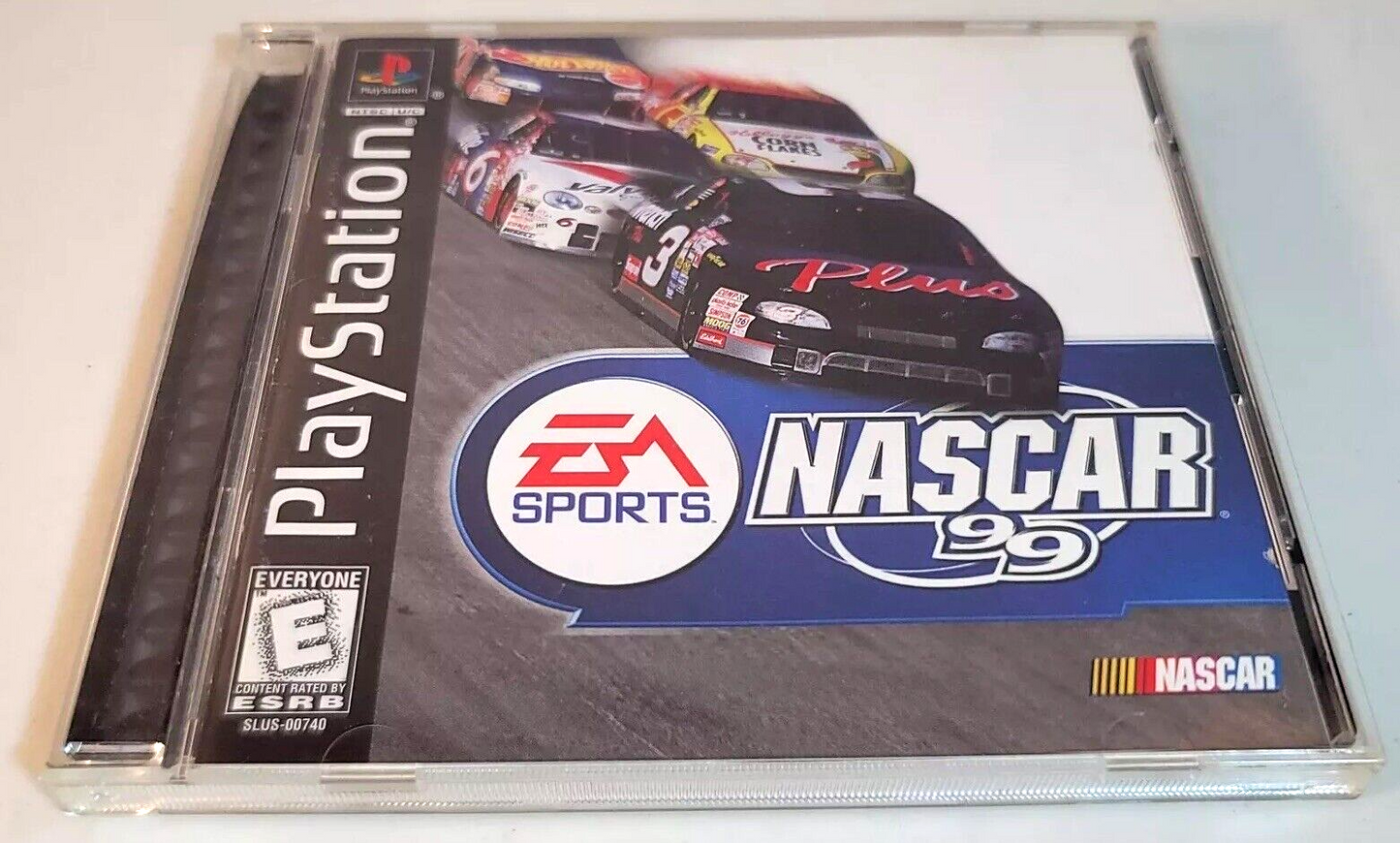 NASCAR 99 (Sony PlayStation 1, 1998) Game Case Manual - Tested and Working