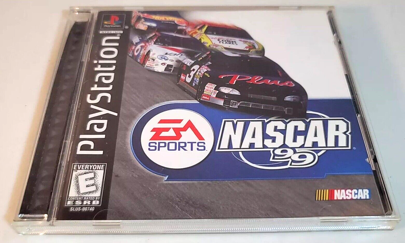NASCAR 99 (Sony PlayStation 1, 1998) Game Case Manual - Tested and Working