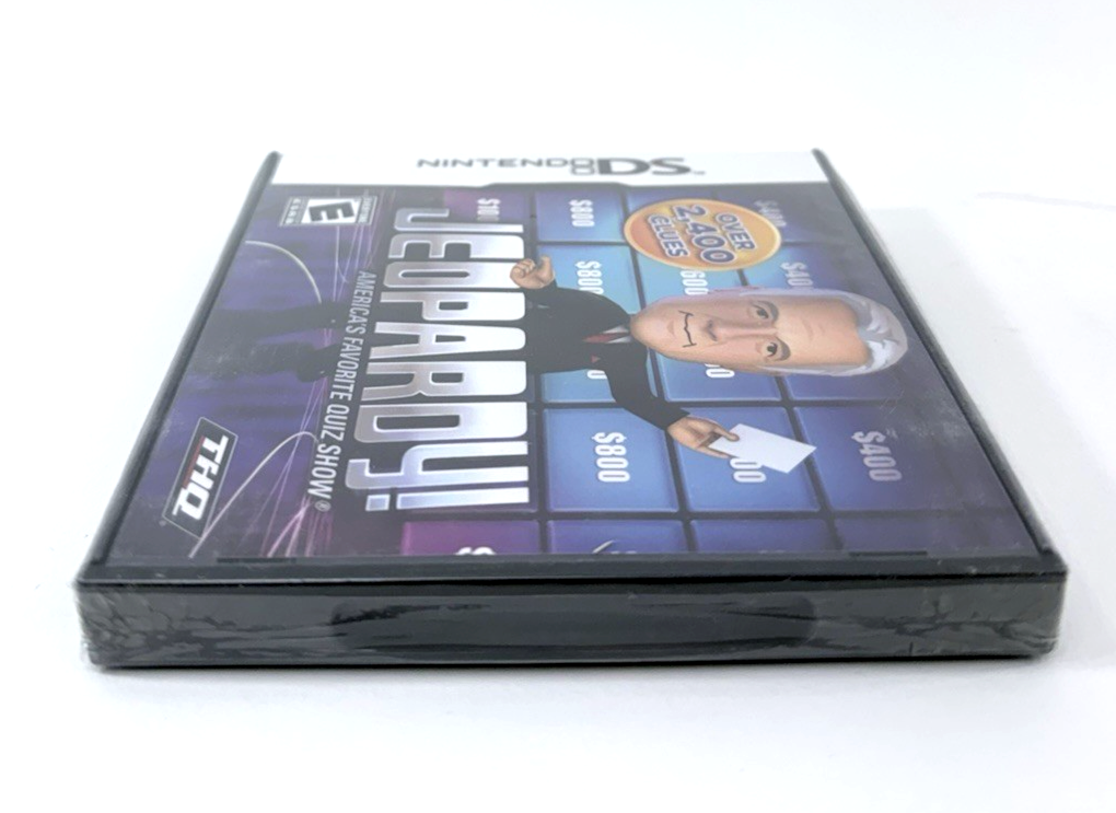 Jeopardy (Nintendo DS, 2010) New, Factory Sealed Alex Trebek Quiz Game