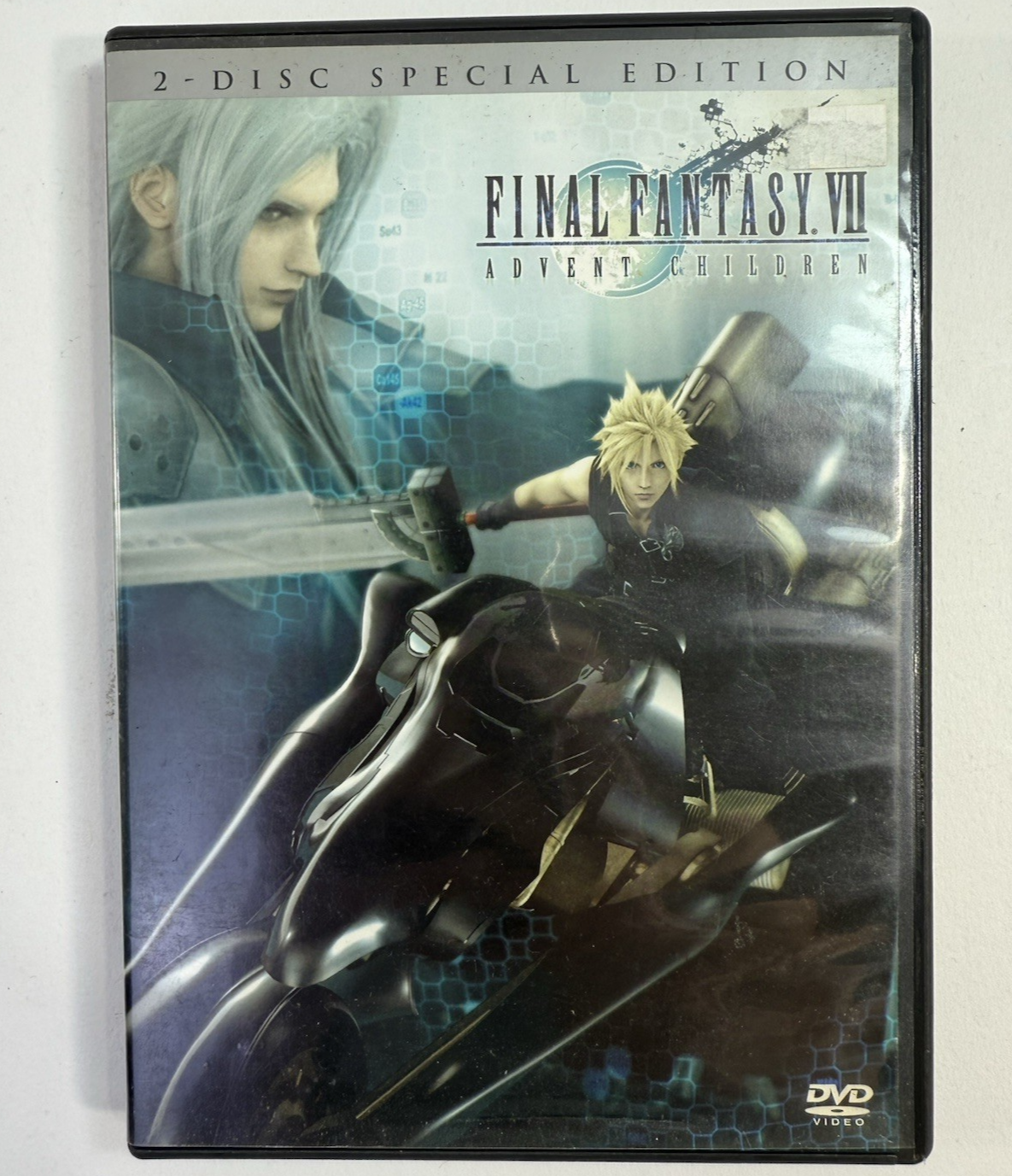 Final Fantasy VII: Advent Children (DVD, 2006, 2-Disc Set) Tested and Working