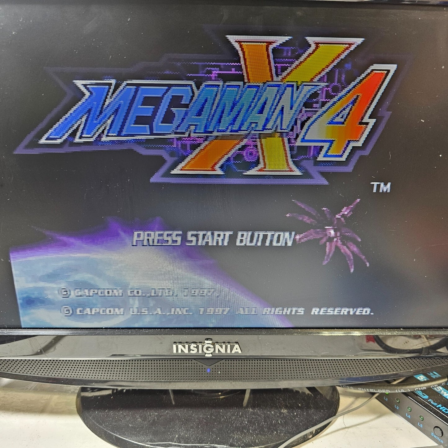 Mega Man X4 Greatest Hits (PlayStation 1, 1997) Game Disc - Tested and Working