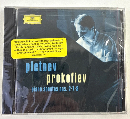 Mikhail Pletnev: Piano Sonatas No. 2-7-8 by S. Prokofiev (CD, 1998) New/Sealed