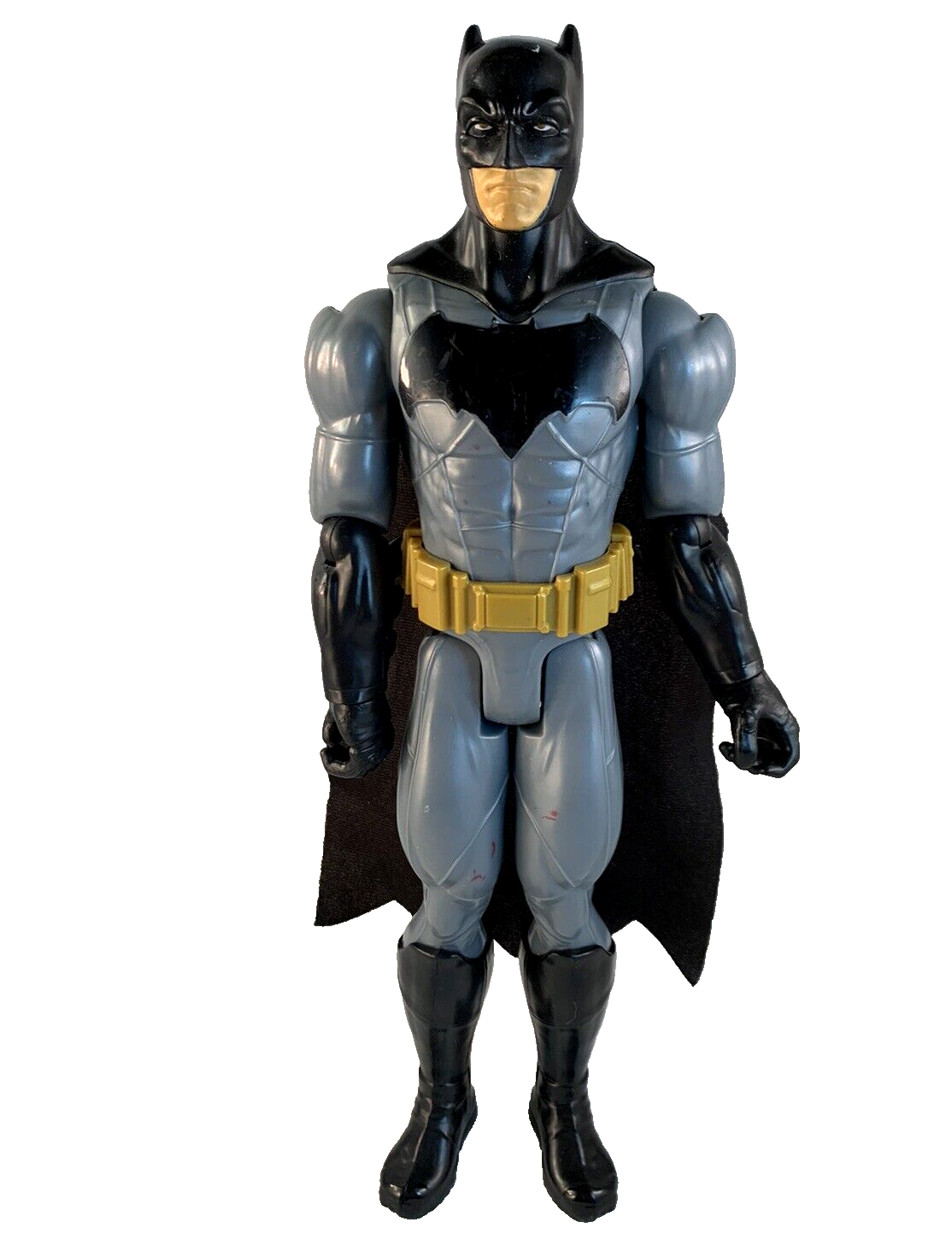 Mattel 2015 Batman Unlimited 12" Batman Action Figure - Black and Grey Batsuit