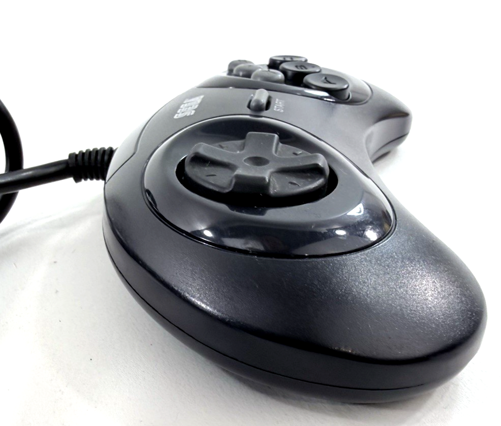 SEGA Genesis Model 2 Console MK-1631 with 6 Button Controller,  Power Supply, AV