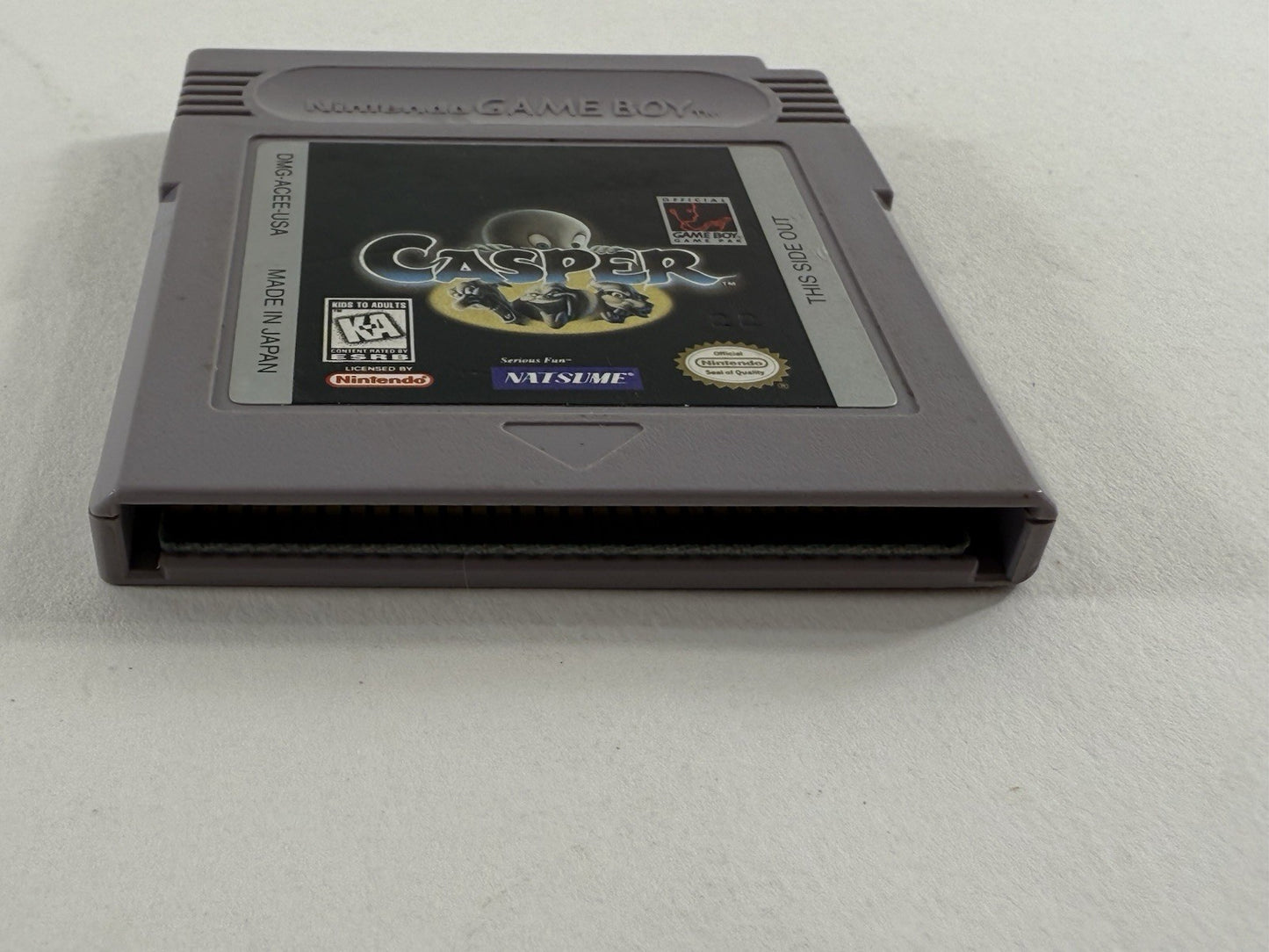 Casper (Nintendo GameBoy, 1995) Game Cartridge - Tested
