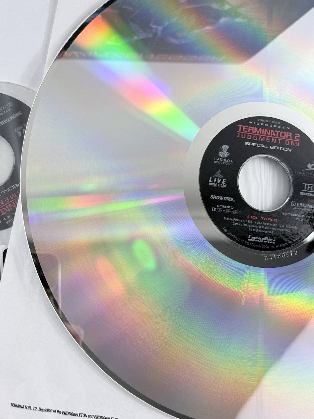 Terminator 2: Judgment Day (Laserdisc, 1993, Widescreen Special Edition) Tested