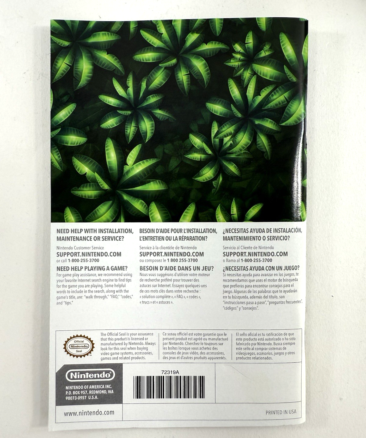 Donkey Kong Country Returns (Nintendo Wii, 2010) Game, Case, Manual - Tested
