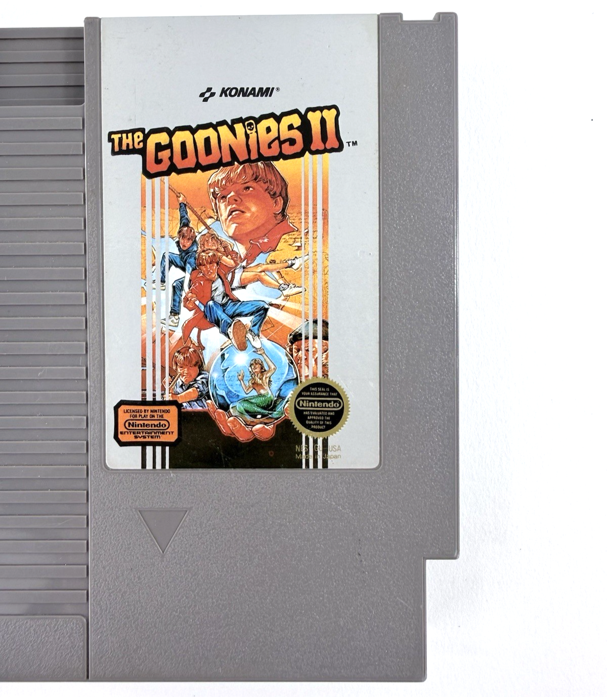 The Goonies II (Nintendo Entertainment System, 1987) Game Cartridge - Tested
