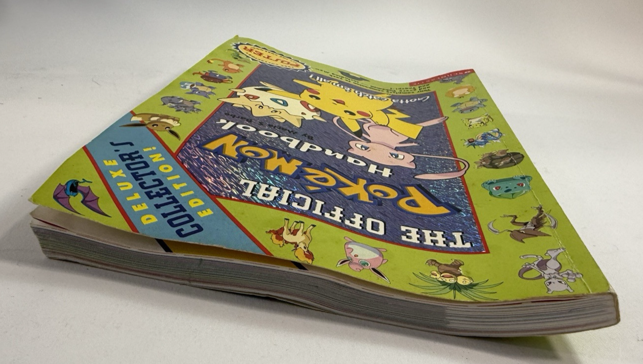 Official Pokemon Handbook by Maria S. Barbo (1999, Trade Paperback) No Poster