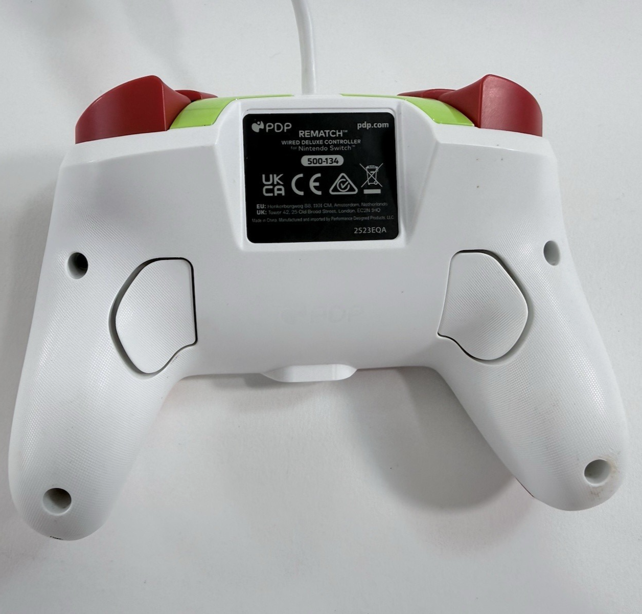 PDP REMATCH Mario Kart Wired Deluxe Controller For Nintendo Switch - Tested