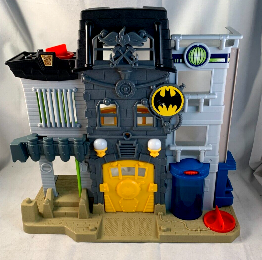 Batman Gotham PD Imaginext Mattel Play Set Fisher Price 2013 Set Only No Figures