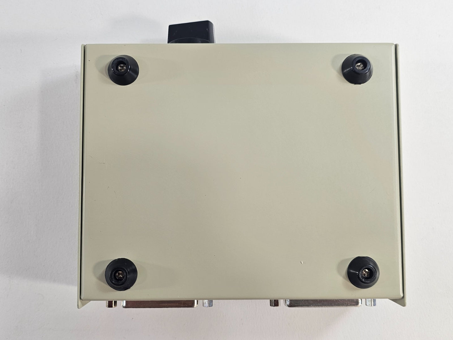 Manual  DB-25 A/B Data Switch Box - Parallel Port Selector - Power-Free - Tested