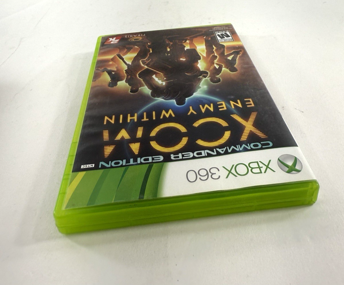 XCOM: Enemy Within Commander Edition (Microsoft Xbox 360, 2013) Game Case Manual