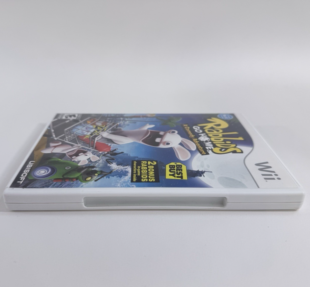 Rabbids Go Home (Nintendo Wii, 2009) Game, Case, Manual, and Insert - Tested
