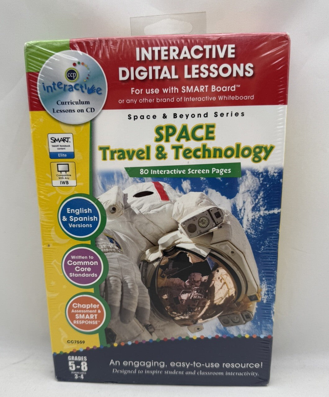 SPACE Travel and Technology (Digital Lesson Software) Grades 5-8 - New, Sealed