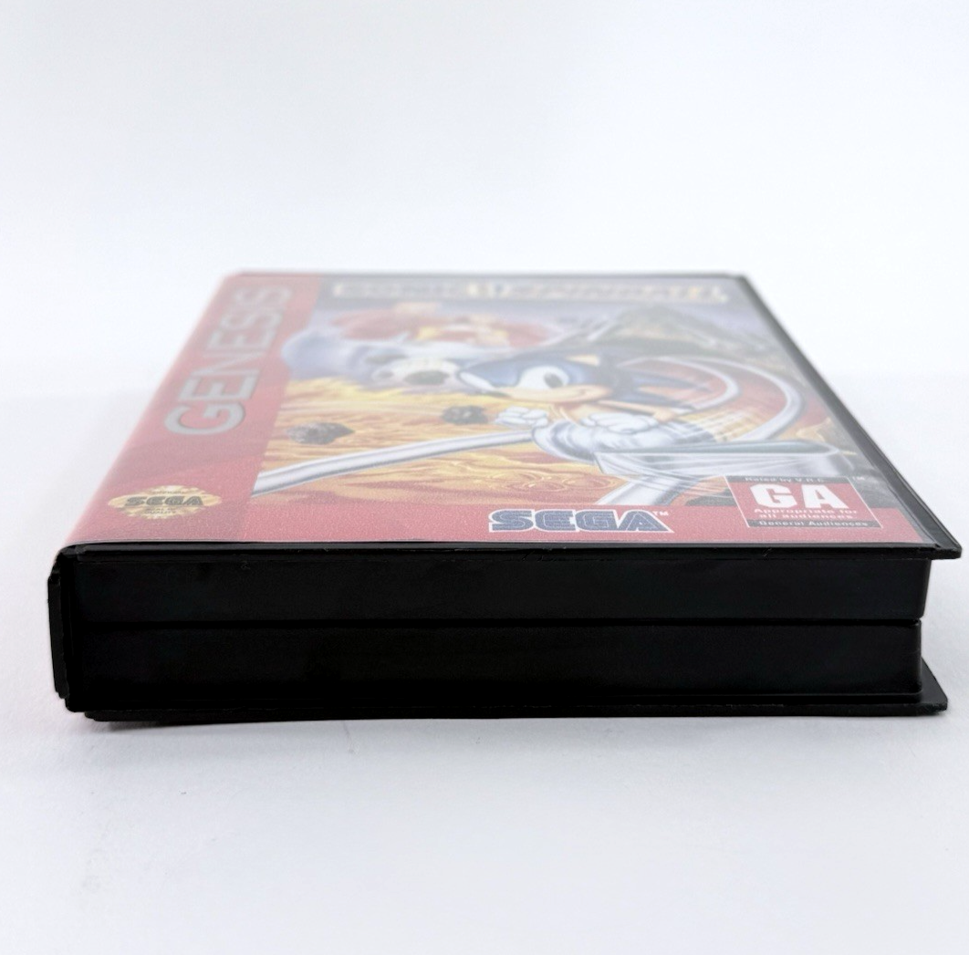 Sonic Spinball (Sega Genesis, 1993) Game Case Manual Insert - Tested and Working