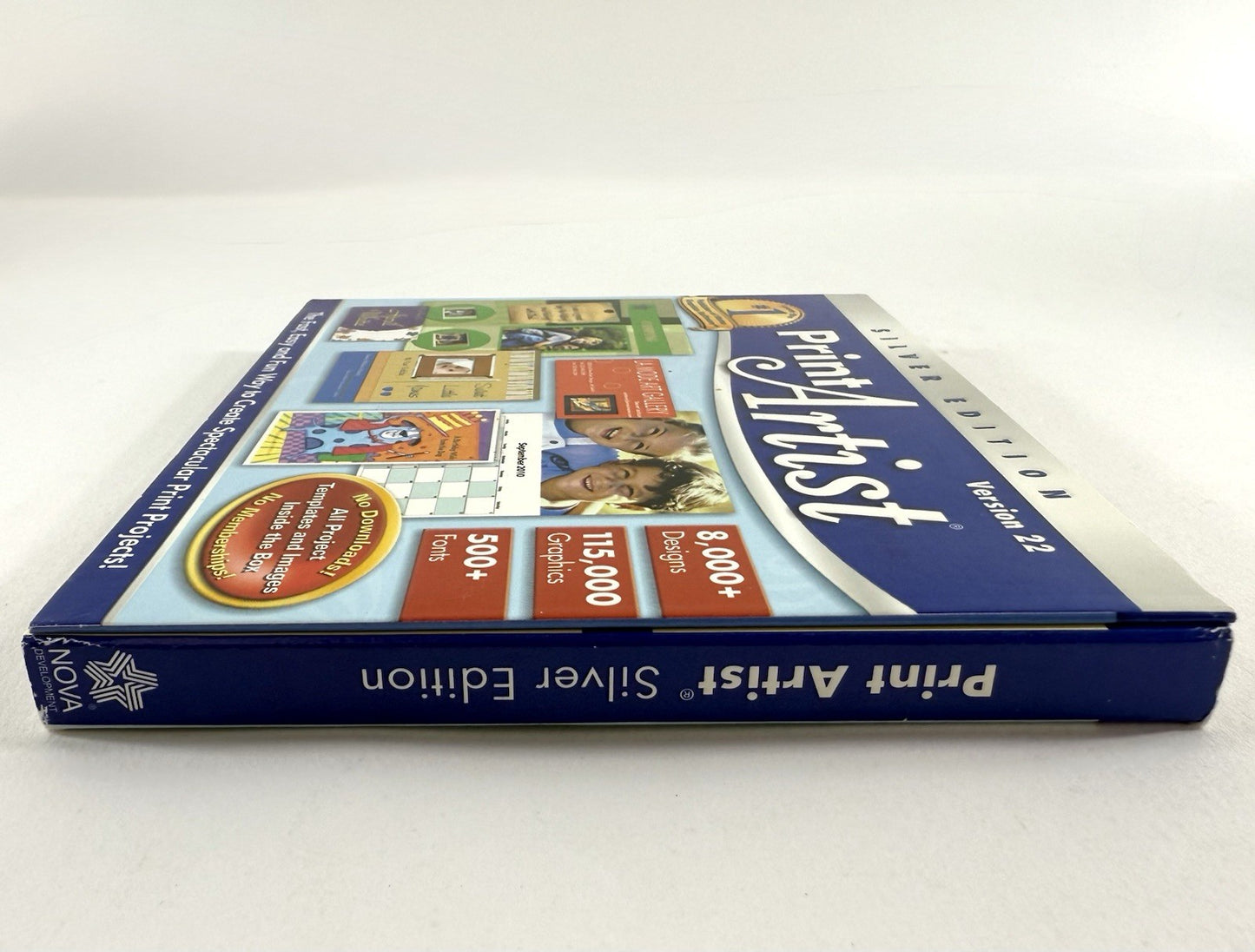 Print Artist Version 22 Silver Edition (PC DVD, 2010) Windows XP, Vista, 7