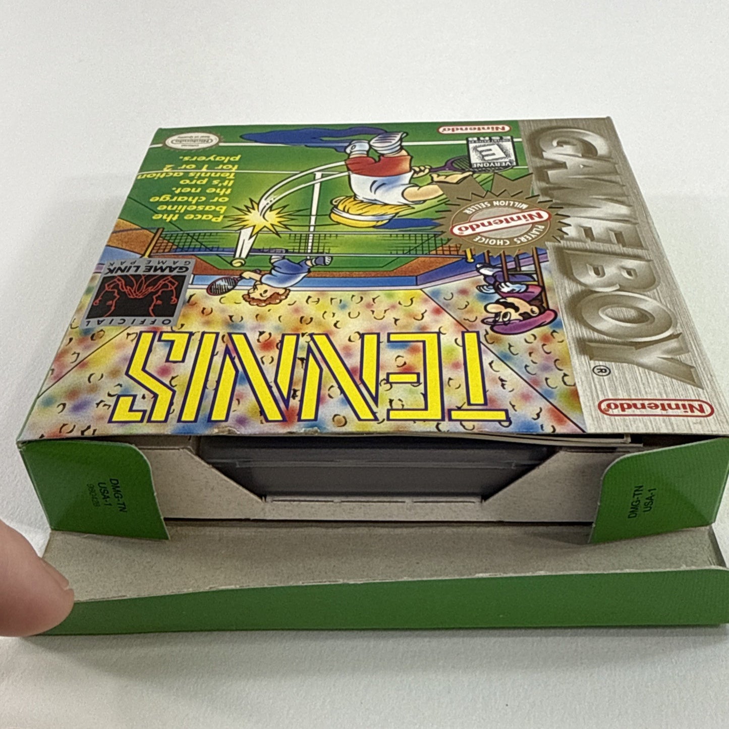 Tennis (Nintendo Gameboy, 1989) Game Box Manual Inserts - Tested and Working