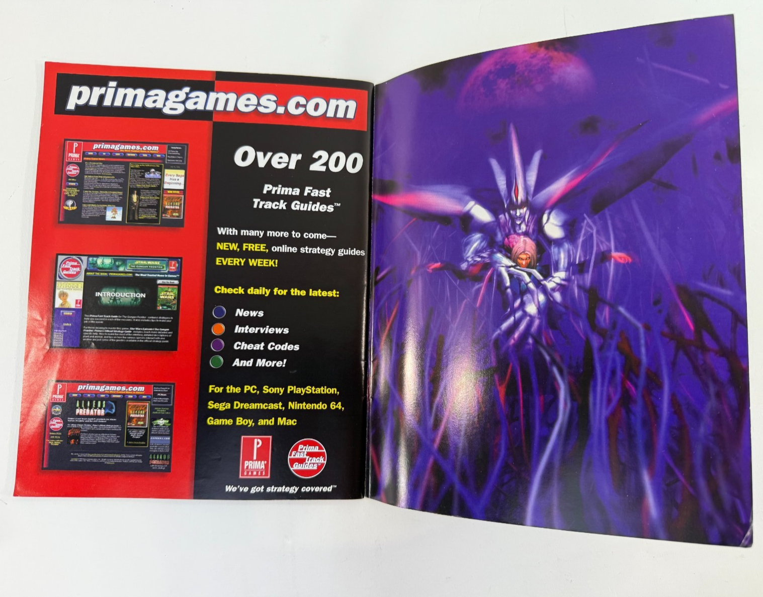 Zombie Revenge Official Strategy Guide (Prima Games, 2000) for Sega Dreamcast