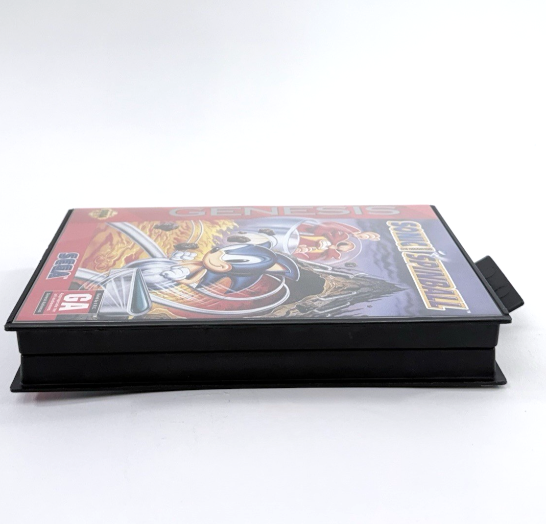 Sonic Spinball (Sega Genesis, 1993) Game Case Manual Insert - Tested and Working
