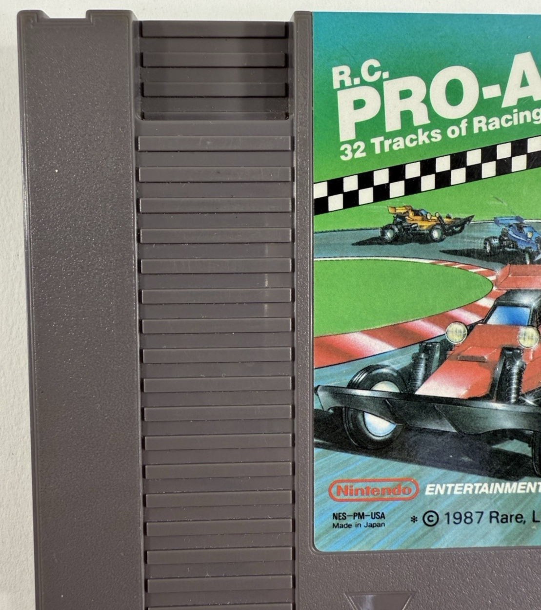 R.C. Pro-Am (Nintendo Entertainment System, 1987) Game Cartridge - Tested