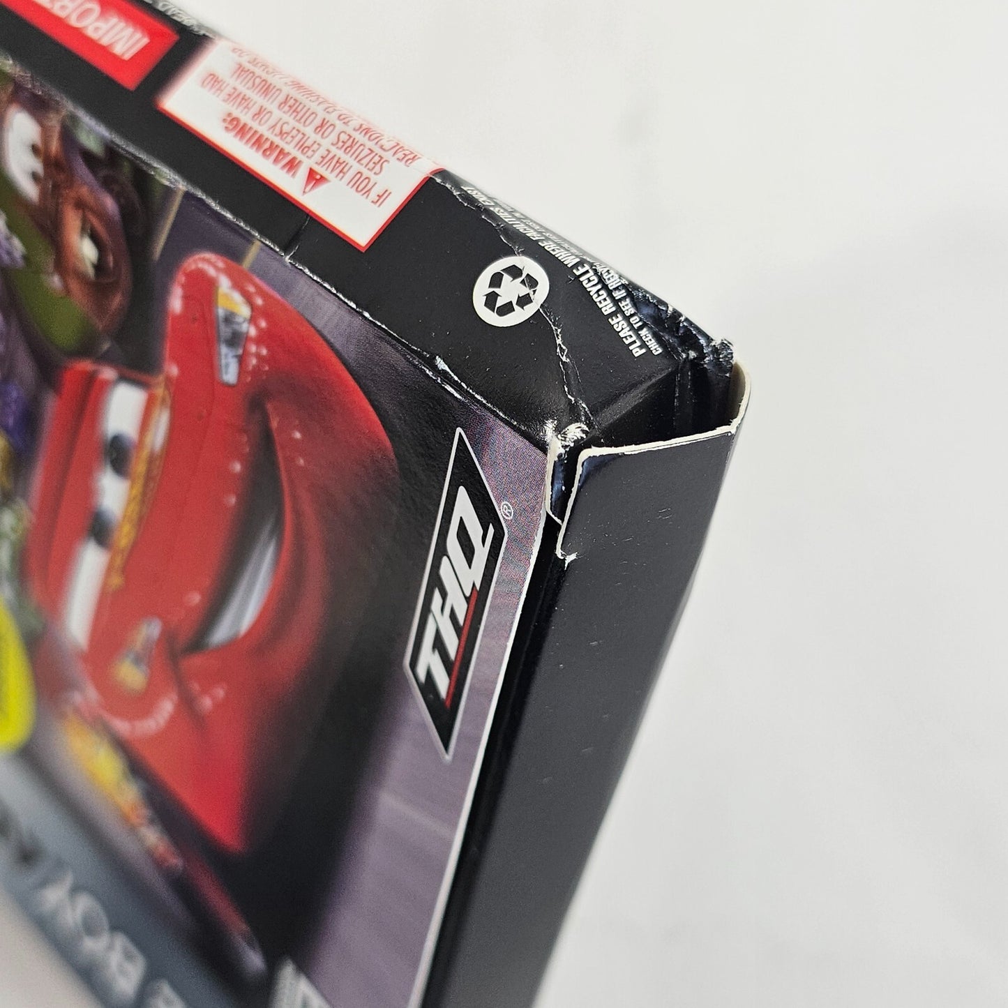 Cars (Nintendo Game Boy Advance, 2006) Game Box Manual Insert - Tested