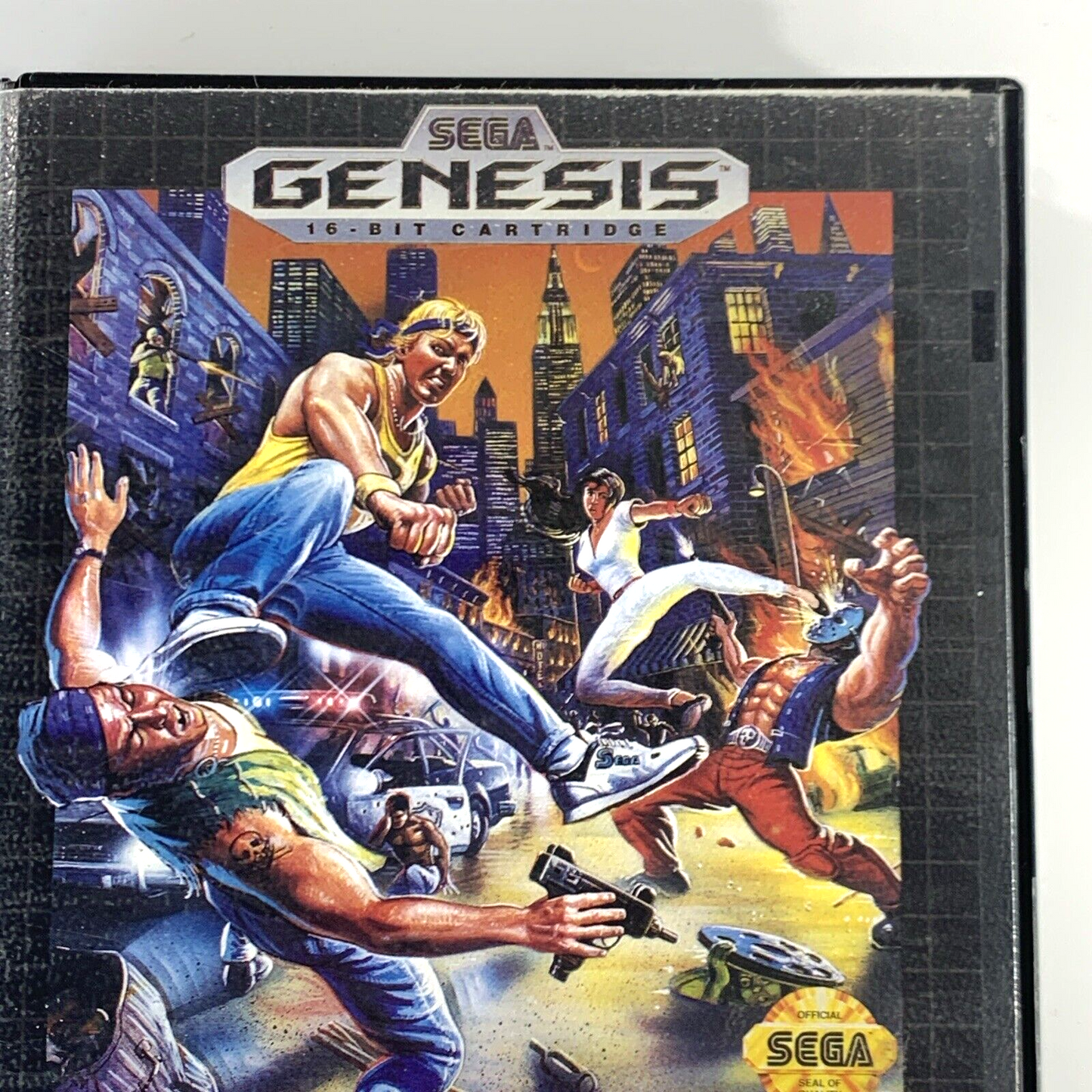 Streets of Rage (Sega Genesis, 1991) Game And Case - Tested and Working