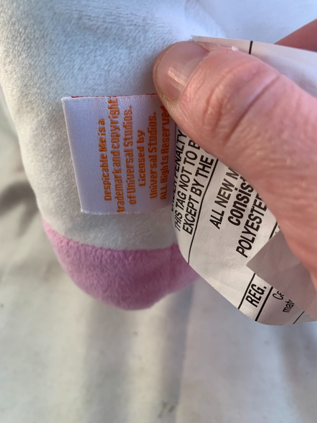 Despicable Me UNICORN~Fluffy 20inch Plush Minions Toy Factory Stuffed Animal