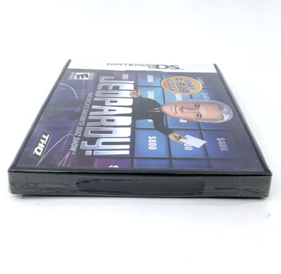 Jeopardy (Nintendo DS, 2010) New, Factory Sealed Alex Trebek Quiz Game