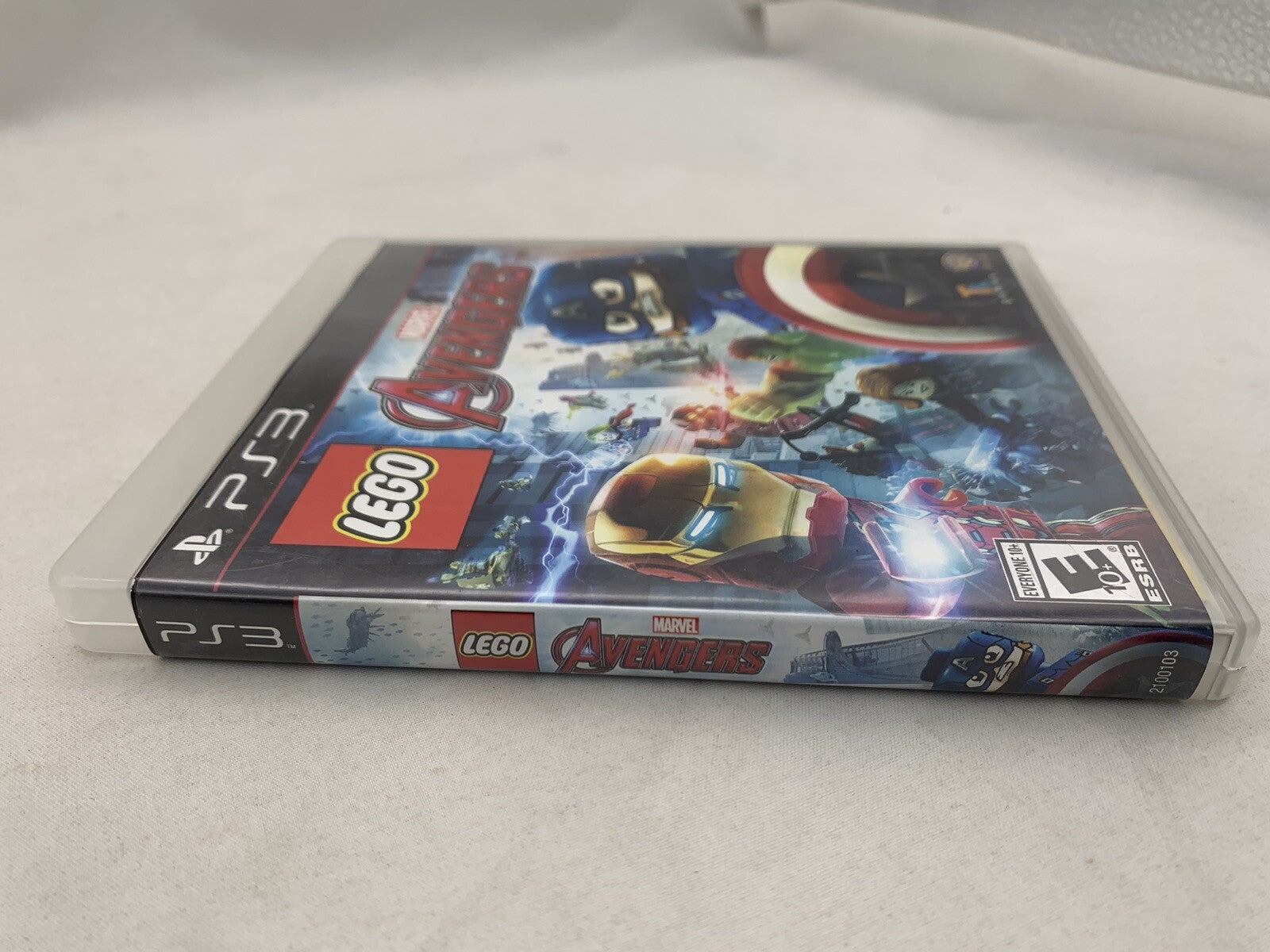 LEGO Marvel's Avengers (Sony PlayStation 3, 2016) Game Case Manual - Tested