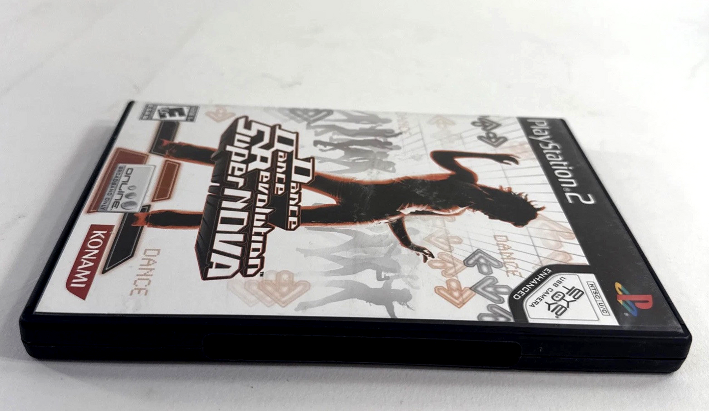 Dance Dance Revolution SuperNova (PlayStation 2, 2006) Game Case Manual - Tested