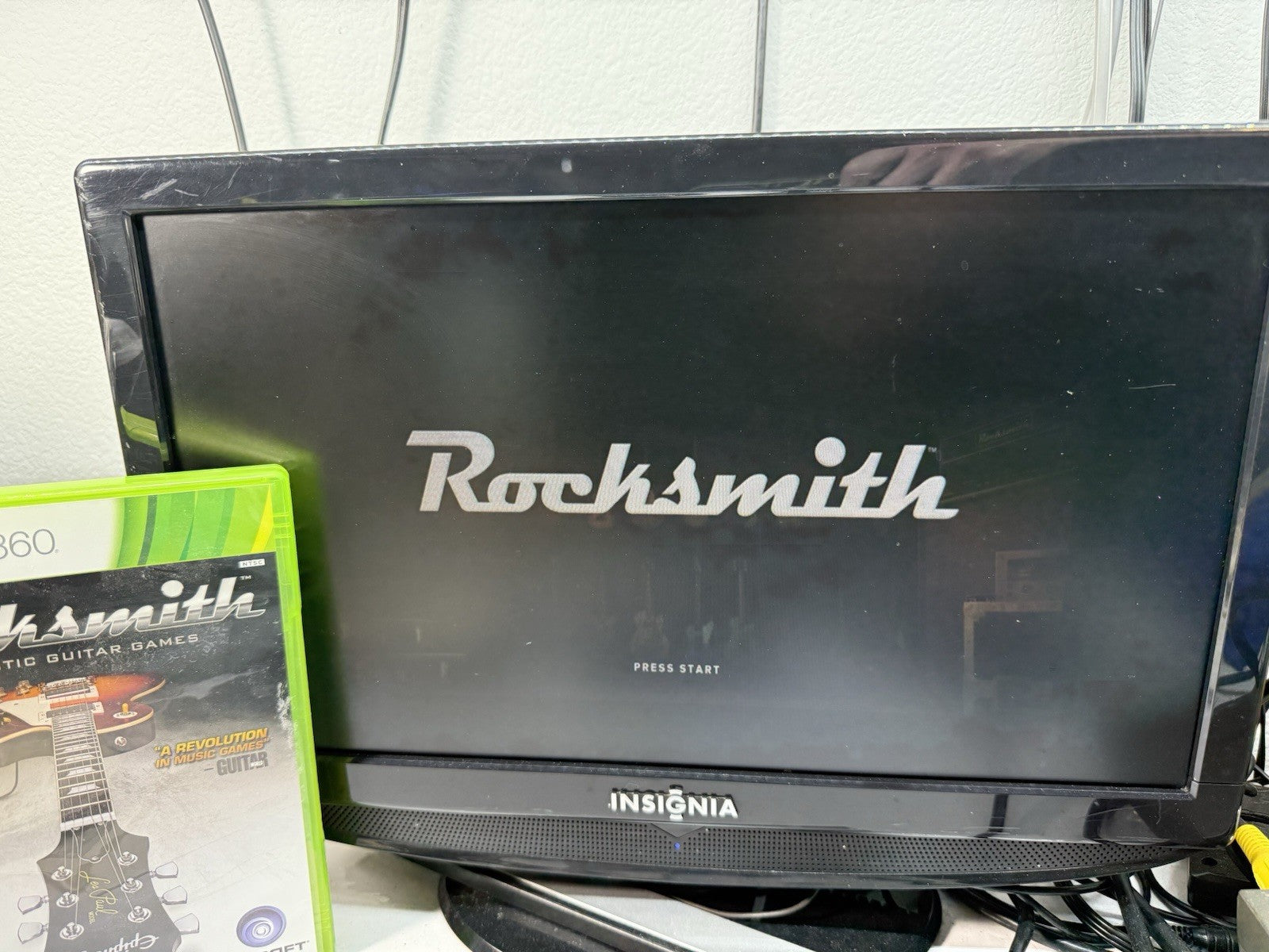 Rocksmith (Microsoft Xbox 360, 2011) Game Case Manual Insert - Tested