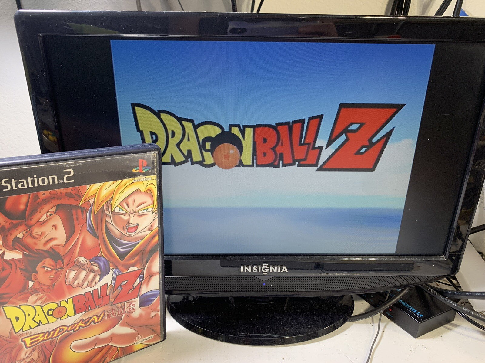 Dragon Ball Z: Budokai (Playstation 2, 2002) Game and Case - Tested and Working
