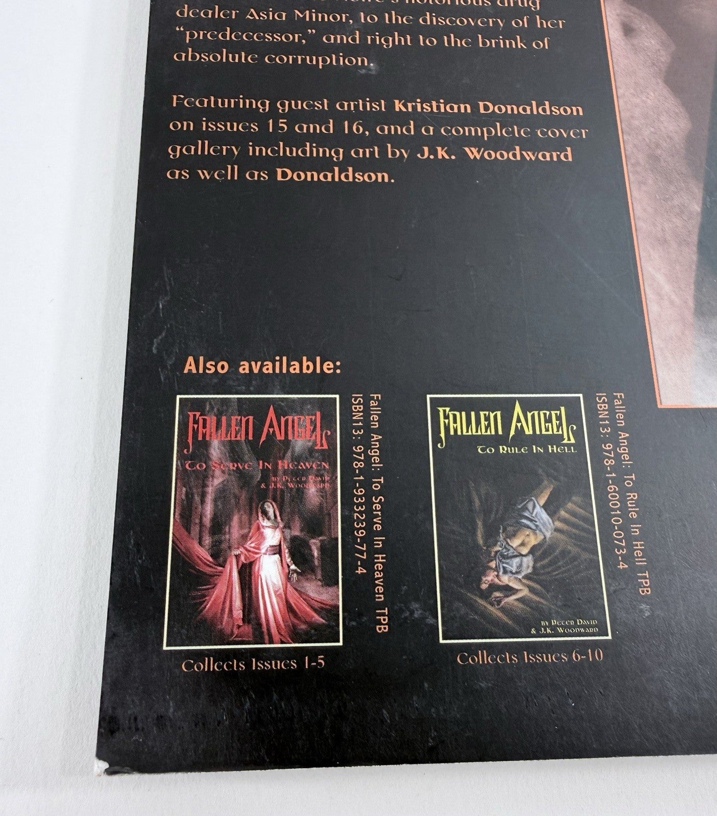 Fallen Angel: To Rule in Hell (IDW, 2007) Back in Noire - First Prints - #2 #3