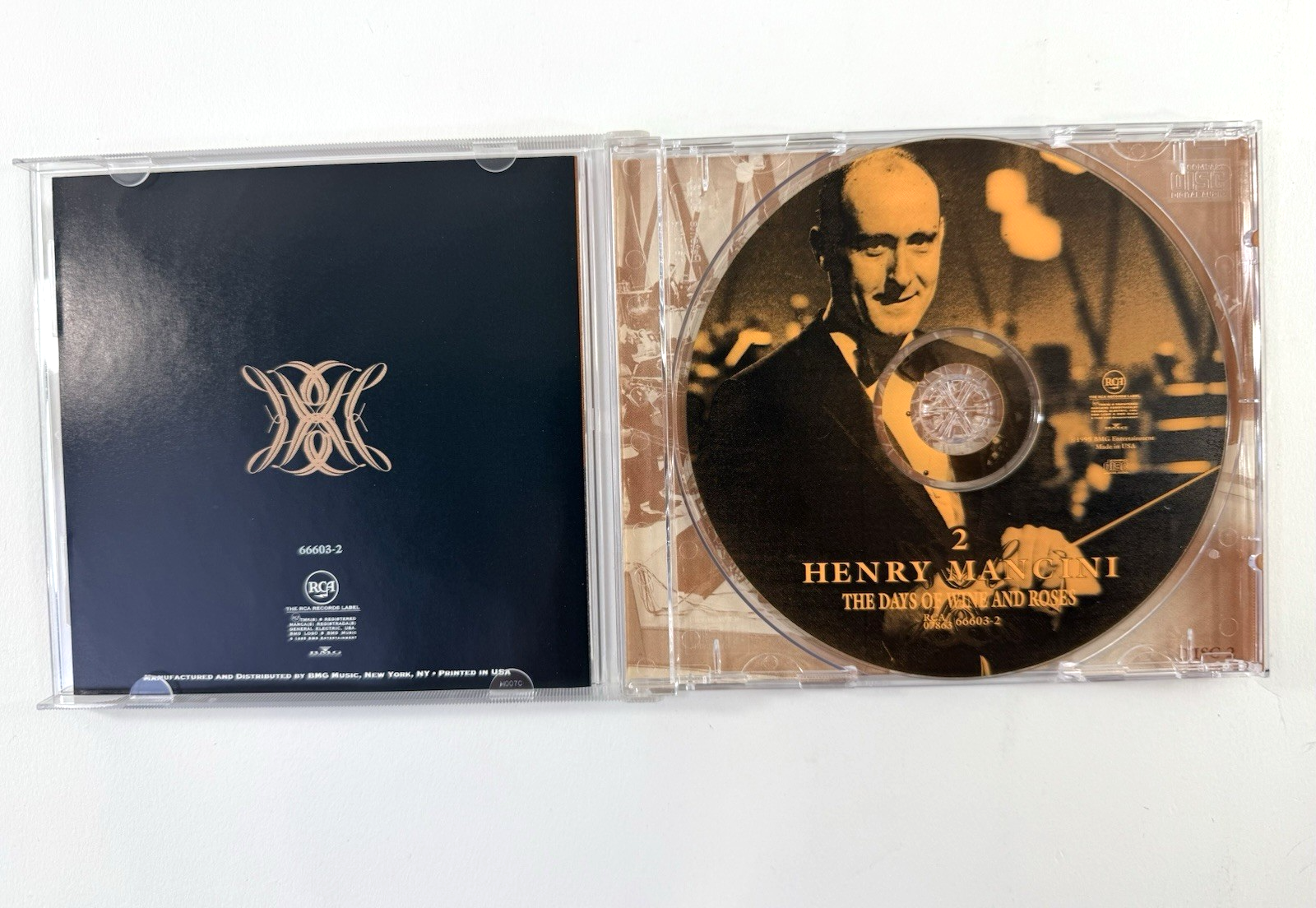 The Days of Wine and Roses by Henry Mancini (CD, Sep-1995, 3 Disc Set, RCA)