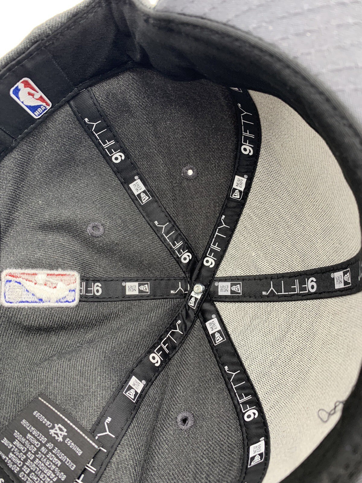 NBA 2018 Champs New Era 9Twenty Adjustable Strap Hat - Blank (Sample Hat)
