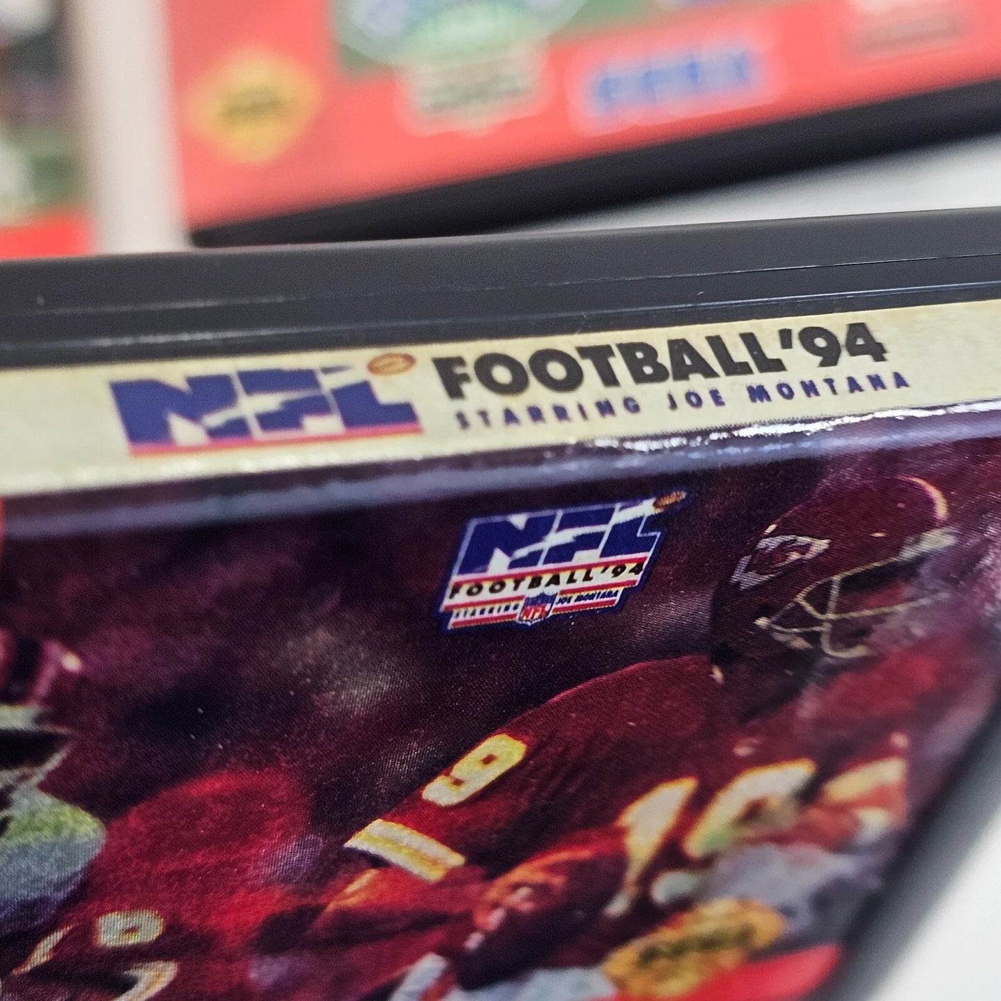 NFL Football '94 Starring Joe Montana (Sega Genesis, 1993) Game Case Manual