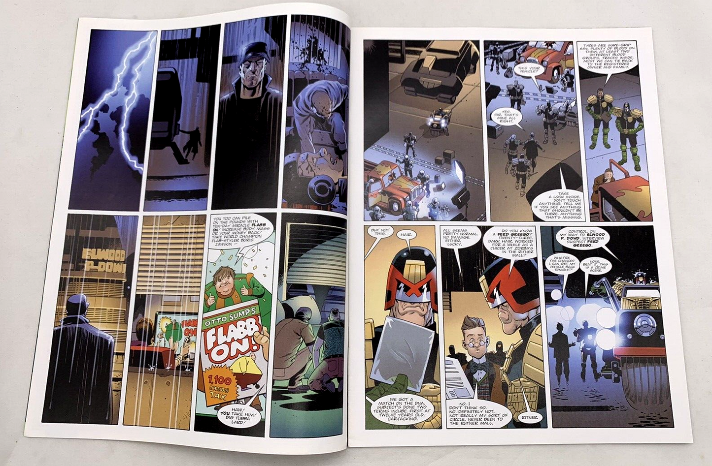 2000AD Program Issues 1614-1619 (6 Issues) UK Comics Rebellion Nov 2008-Jan 2009